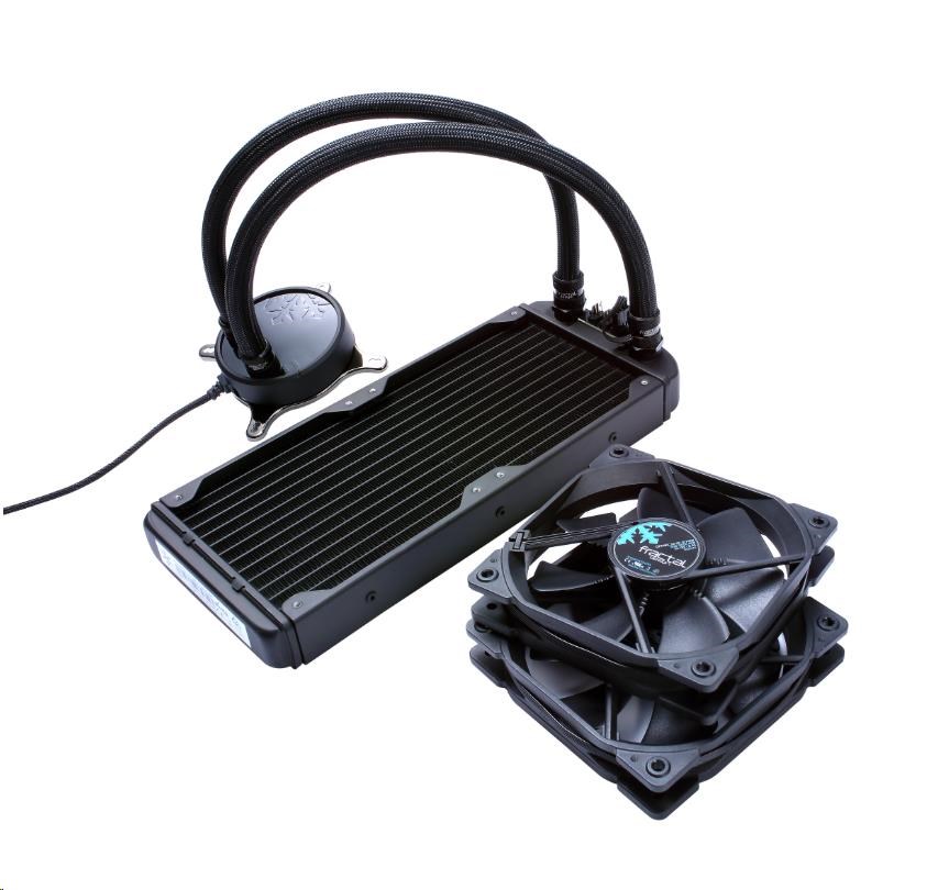 FRACTAL DESIGN vodné chladenie Celsius S24,  BKO čierna5 