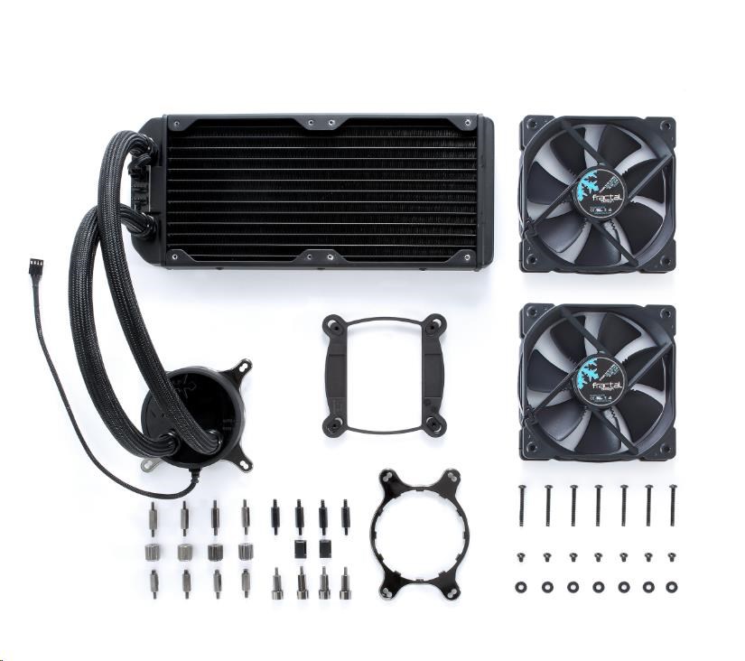 FRACTAL DESIGN vodné chladenie Celsius S24,  BKO čierna8 