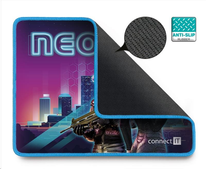 CONNECT IT NEO podložka pod myš,  svietiaca,  veľkosť. S (320 × 245 mm)7 