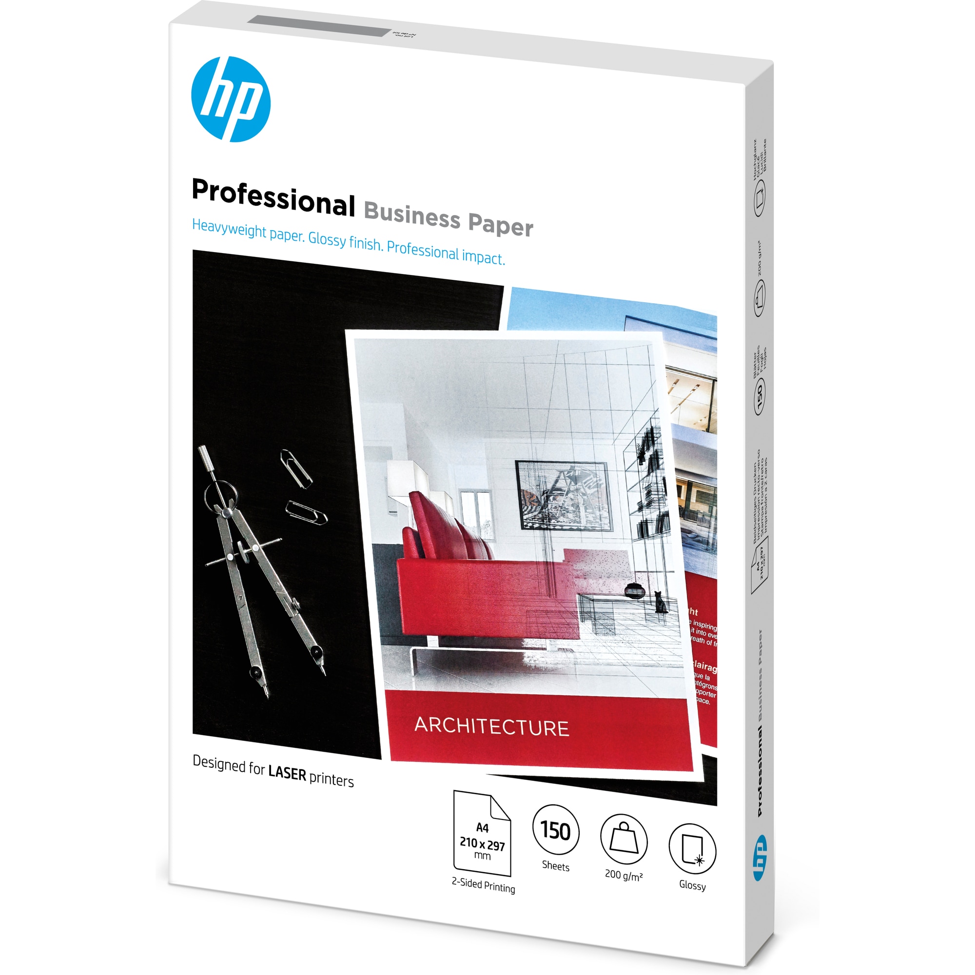 HP Prof Gls LJ A4 200g 150sh FSC Paper (laser)2 