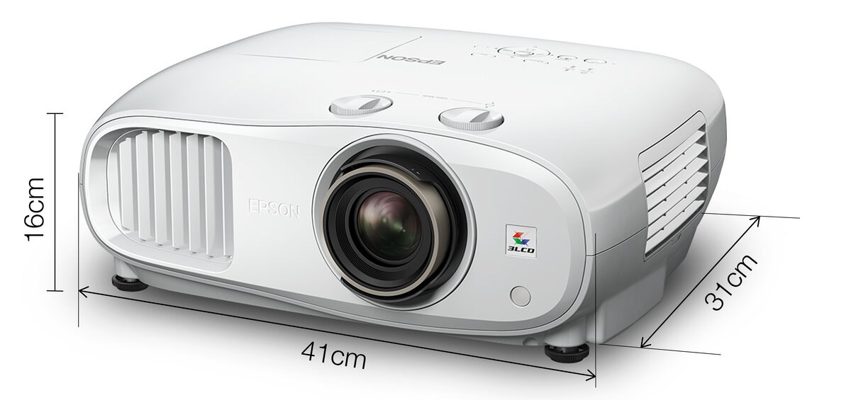 EPSON projektor EH-TW7100,  4K,  UHD,  16:9,  3000ANSI,  100.000:1,  USB 2.0,  HDMI,  BlueTooth4 