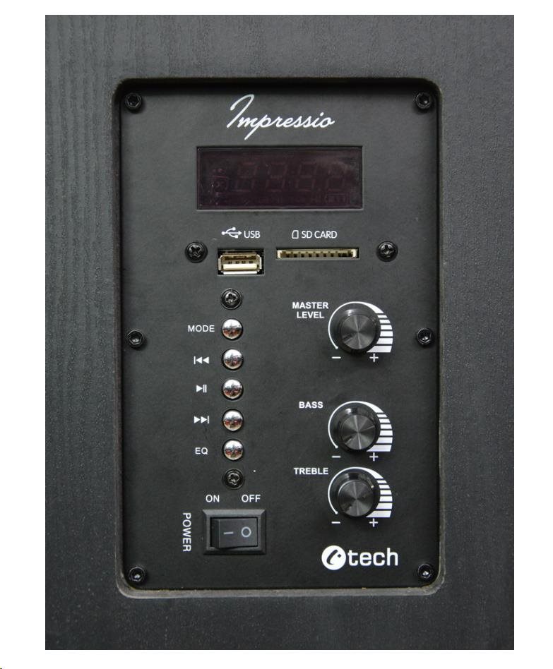 C-TECH Impressio Virtus reproduktory,  stereo,  aktívne5 