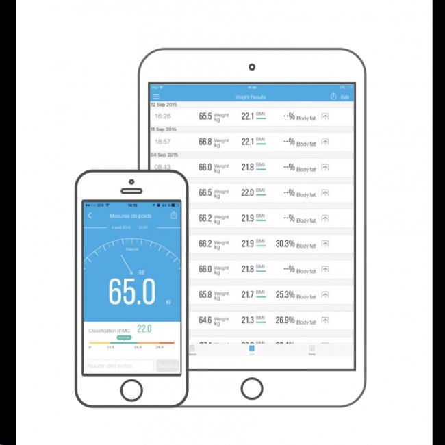 iHealth FIT HS2S Chytrá osobní váha4 