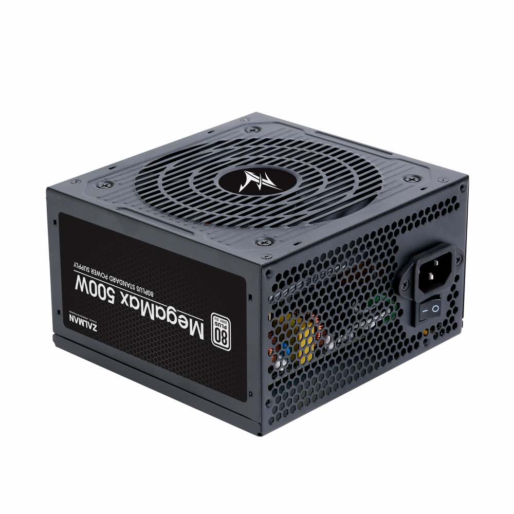 Napájací zdroj ZALMAN ZM500-TXII MegaMax,  500 W,  80 PLUS0 