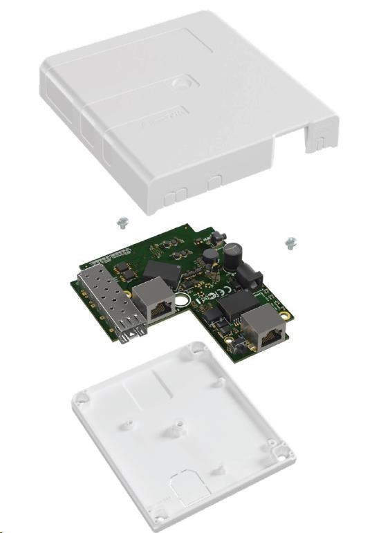 MikroTik GPEN21 - Gigabitový pevný inteligentný injektor PoE2 