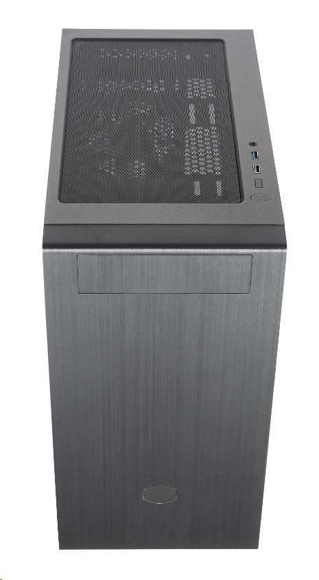 Cooler Master case MasterBox MB400L ODD,  mATX,  1x 120mm Fan,  Černá2 