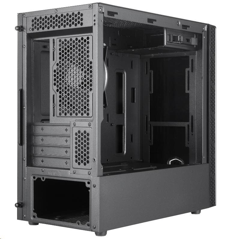 Cooler Master case MasterBox MB400L ODD,  mATX,  1x 120mm Fan,  Černá4 