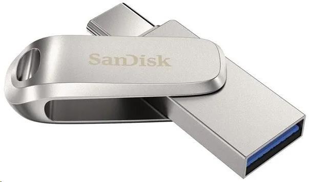SanDisk Flash disk 128 GB Ultra Dual Drive Luxe USB 3.1 Typ C 150 MB/ s1 