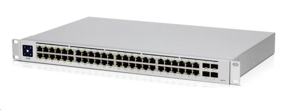 UBNT UniFi Switch USW-48-POE Gen2 [24xGigabit,  32x PoE out 240W,  802.3at/ af,  4xSFP,  104Gbps]0 