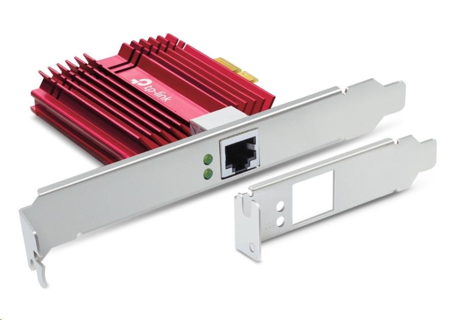 TP-Link TX401 PCIe adapter (1xPCIe3.0, 1x10GbE)3 
