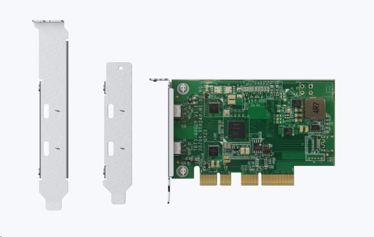 QNAP QXP-T32P rozšiřující karta Thunderbolt 3 2xTB3 pro TVS-h1288X,  TVS-h1688X2 