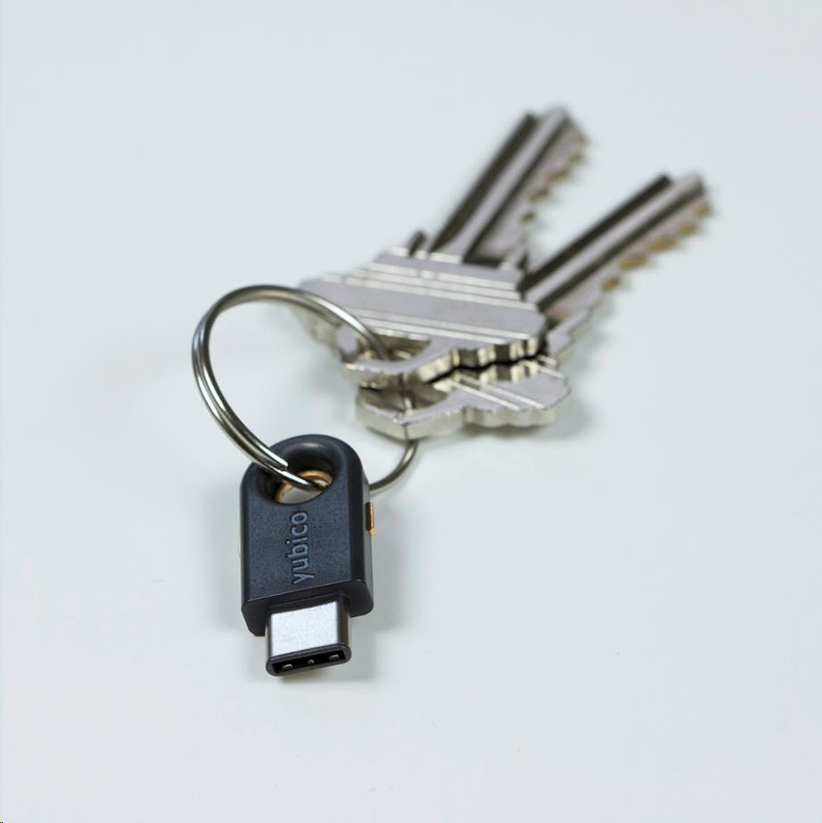YubiKey 5C - USB-C,  kľúč/ token s viacfaktorovým overovaním,  podporou OpenPGP a čipovej karty (2FA)2 