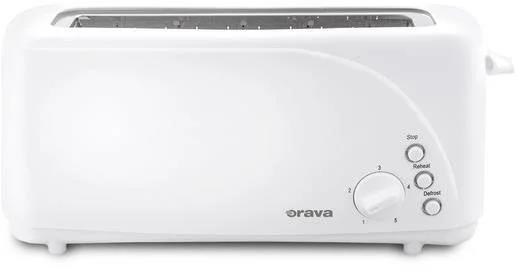 Orava HR-109 topinkovač,  1050 W,  2 topinky,  regulace opékání,  automatické vypnutí,  miska na drobky3 
