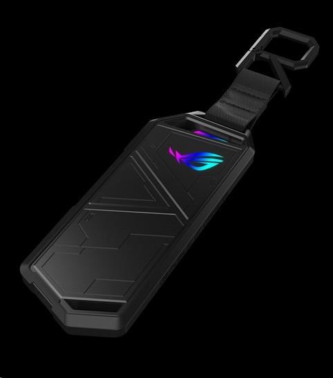 ASUS ROG STRIX ARION LITE SSD NVME AURA case,  USB-C 3.2,  M.2 NVMe SSD kovový box,  délka 30-80 mm,  AURA RGB0 