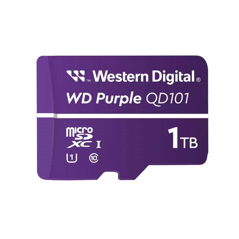 WD MicroSDXC karta 1TB Purple WDD100T1P0C Class 10 (R:100/ W:60 MB/ s)0 