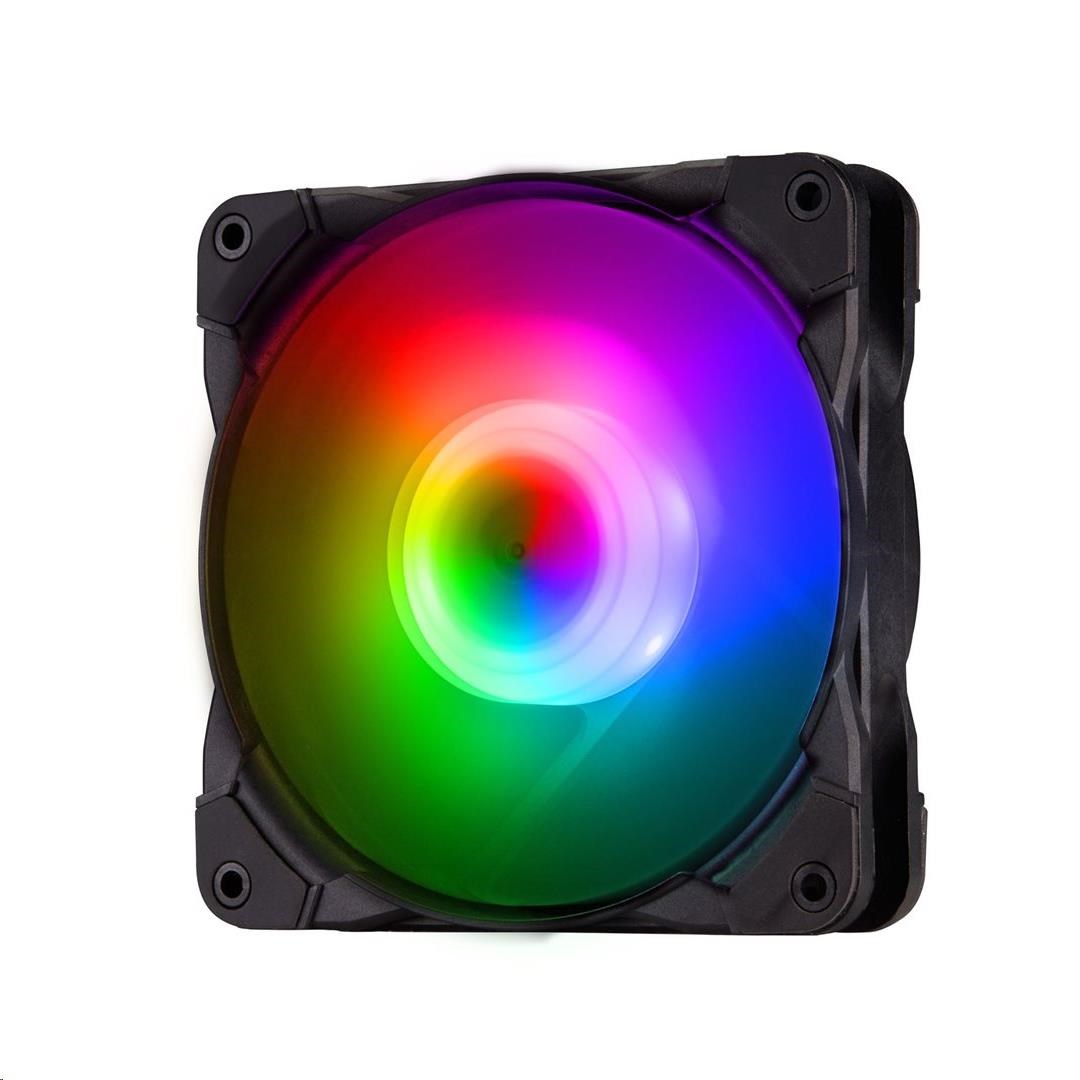 Ventilátor Fortron HALO A.RGB - 120 mm,  23 dB,  A.RGB LED0 