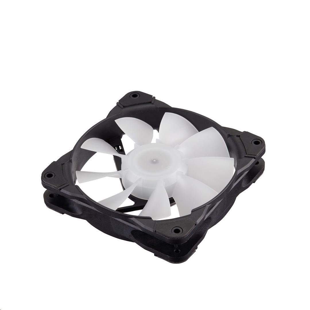 Ventilátor Fortron HALO A.RGB - 120 mm,  23 dB,  A.RGB LED2 