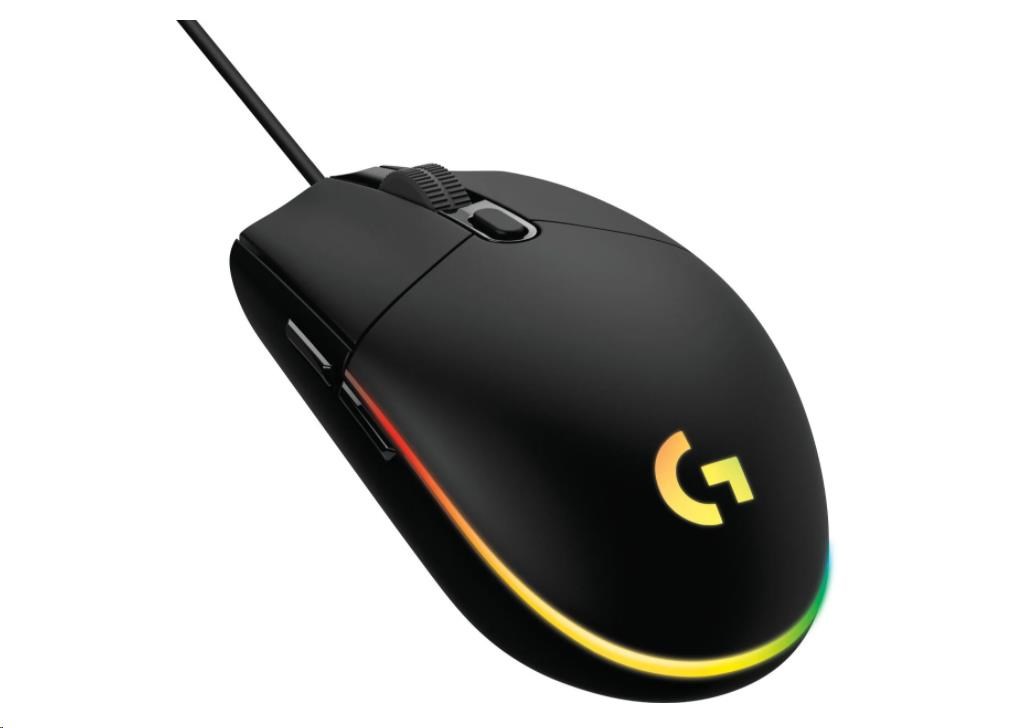 Logitech Gaming Mouse G102 2nd Gen LIGHTSYNC,  USB,  EER,  čierna2 