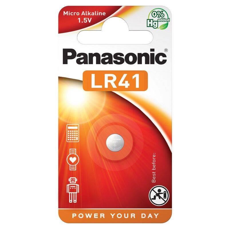 PANASONIC Alkalická MIKRO baterie LR-41EL/ 1B 1, 5V (Blistr 1ks)0 