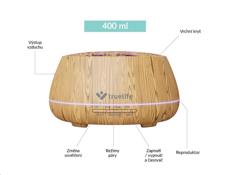 TrueLife AIR Diffuser D9 Smart - Aroma difuzér4 
