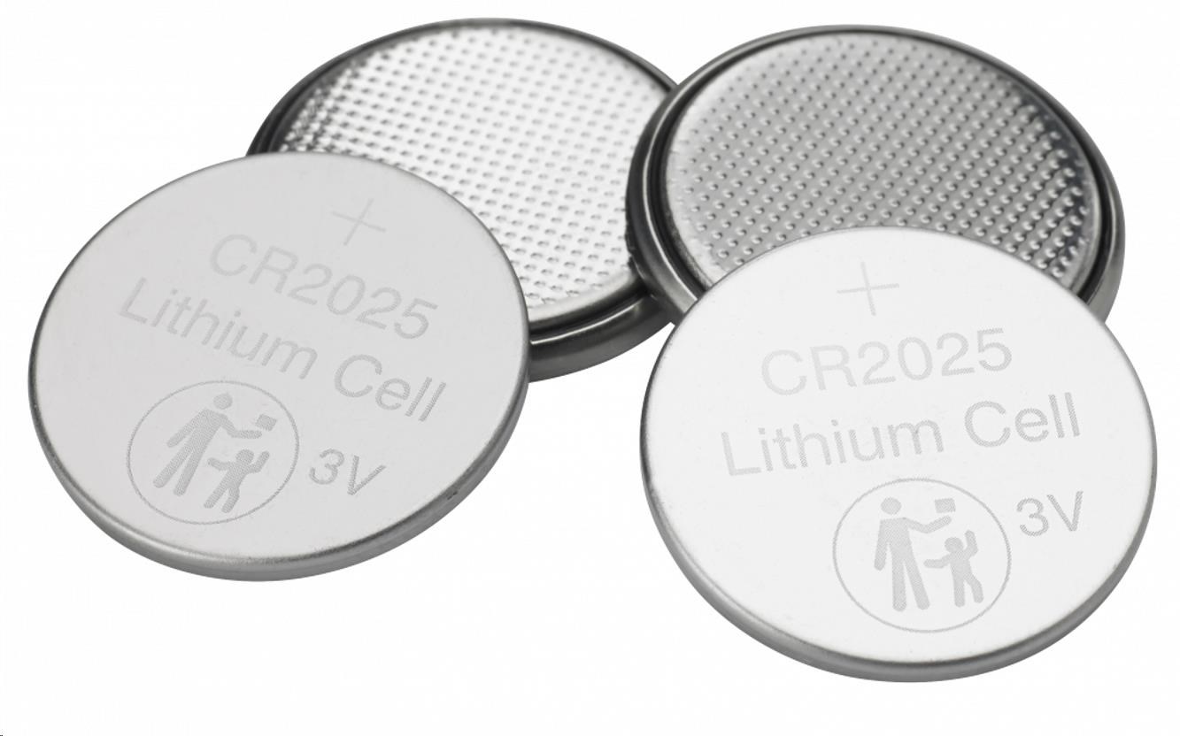 VERBATIM Lithium baterie CR2025 3V 4 Pack1 