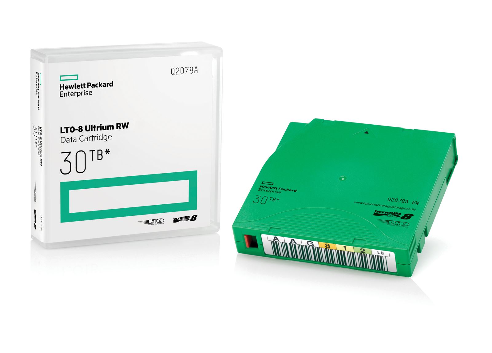 HPE LTO-9 45TB RW Cust Lbl 20 Crtg