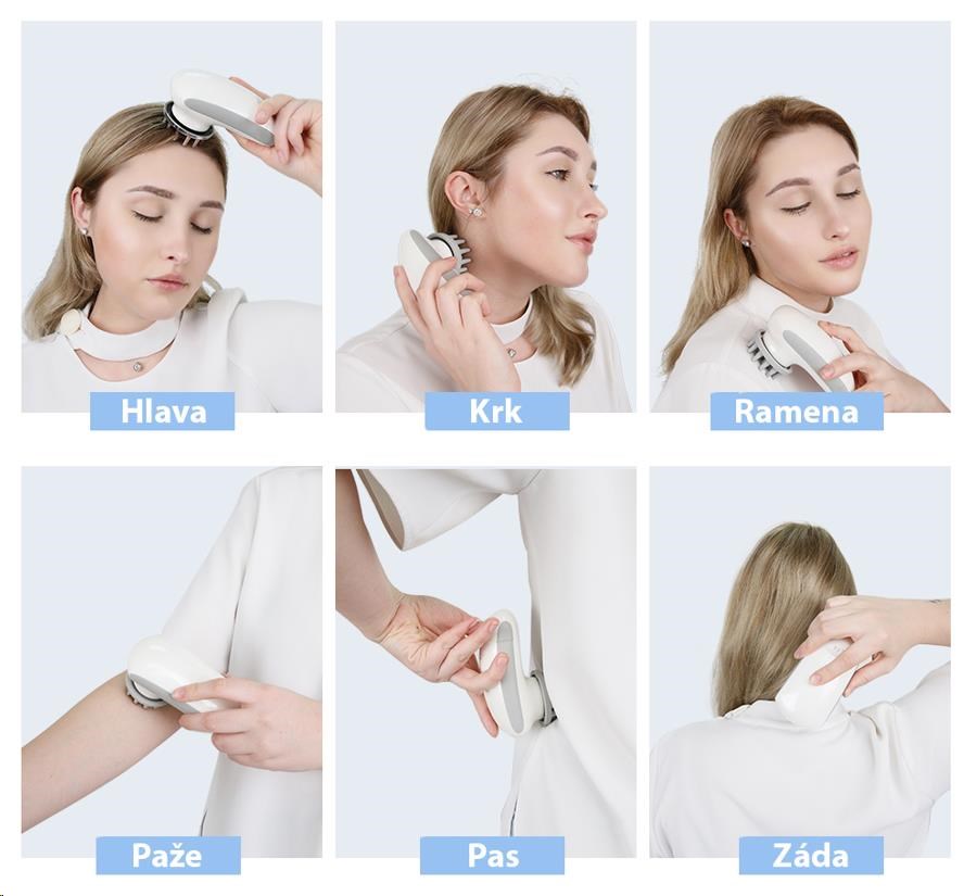 TOUCHBeauty 1718 Masážní a čisticí kartáč na pleť5 