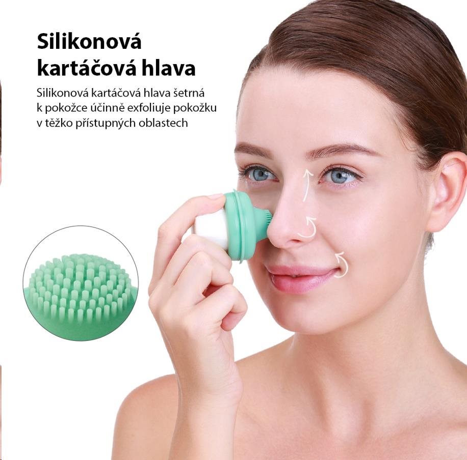TOUCHBeauty 1762 Silikonový kartáček na pleť2 