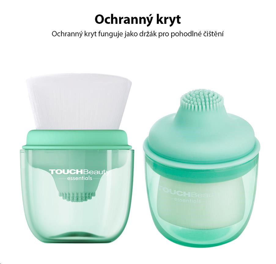 TOUCHBeauty 1762 Silikonový kartáček na pleť4 