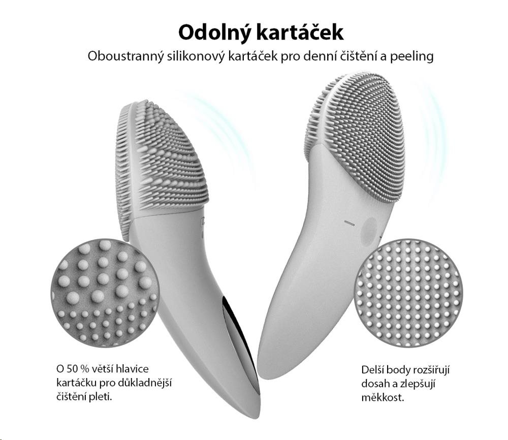 TOUCHBeauty 1788 Sonický čistič pleti zelený4 