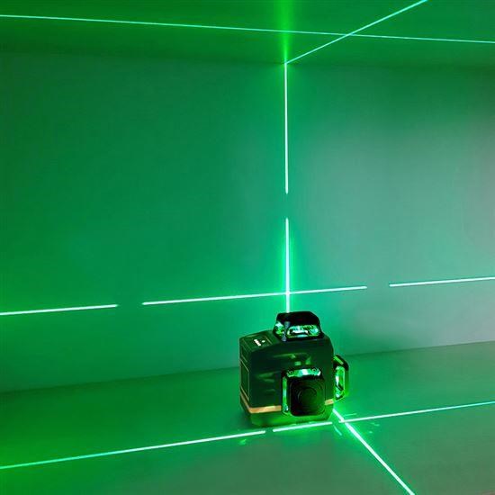 Solight laserová vodováha 12 linií,  360°,  zelený laser3 