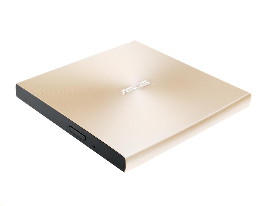 ASUS DVD ZenDrive SDRW-08U8M-U GOLD,  externá štíhla DVD-RW,  zlatá3 