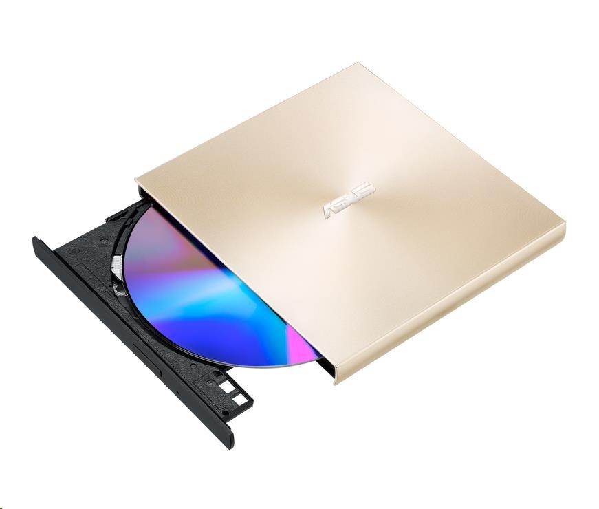 ASUS DVD ZenDrive SDRW-08U8M-U GOLD,  externá štíhla DVD-RW,  zlatá4 