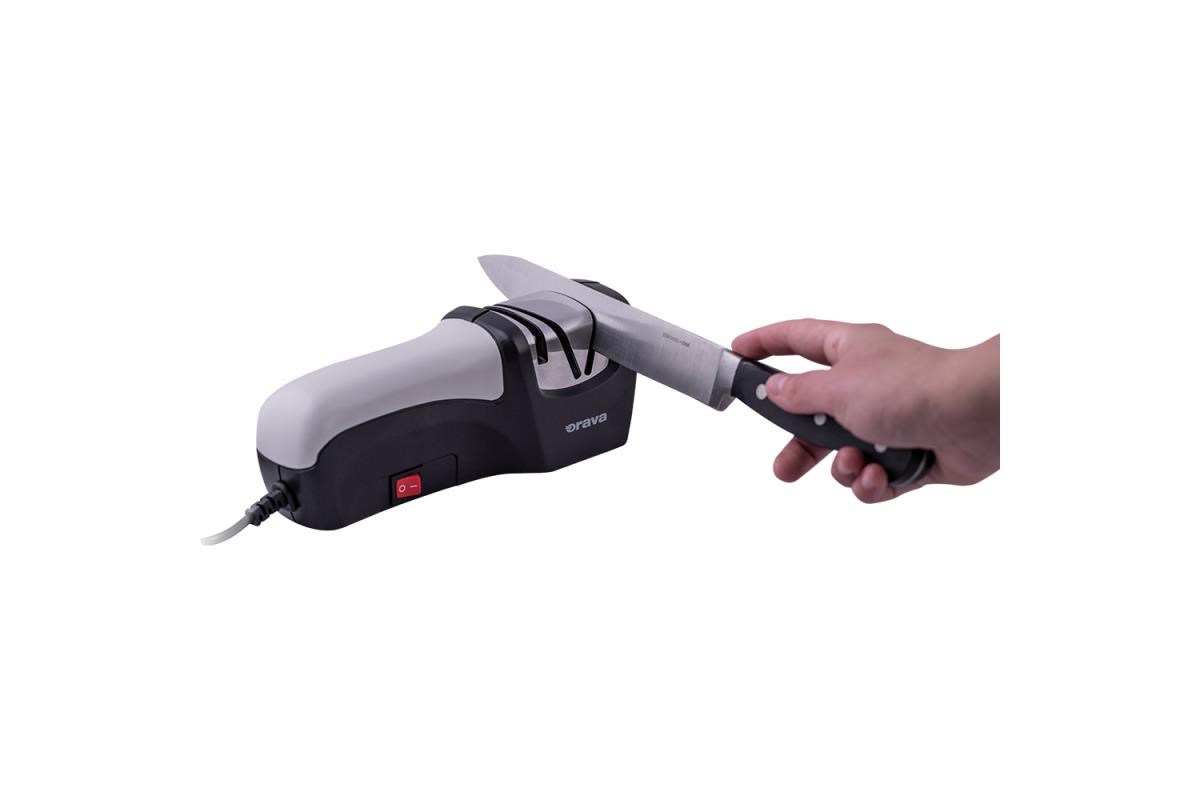 Orava BN-30 brousek nožů,  10 W,  70 dB,  dvoustupňový ostřící systém,  safírové kotouče /  keramické tyče1 