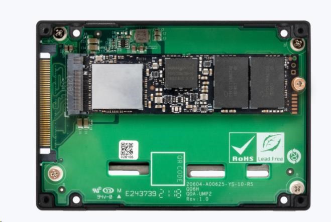 QNAP QDA-UMP4 diskový adaptér 1x M.2 NVMe SSD do U.2 PCIe SSD0 