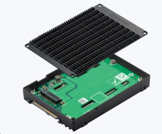 QNAP QDA-UMP4 diskový adaptér 1x M.2 NVMe SSD do U.2 PCIe SSD4 