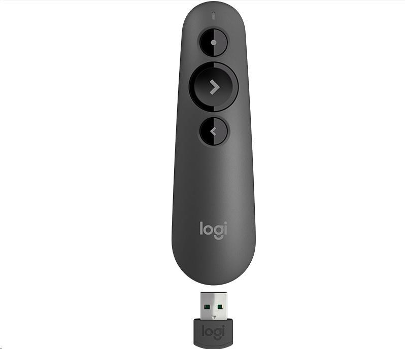 Logitech Wireless Presenter R500s Graphite,  bezdrátový prezentér0 