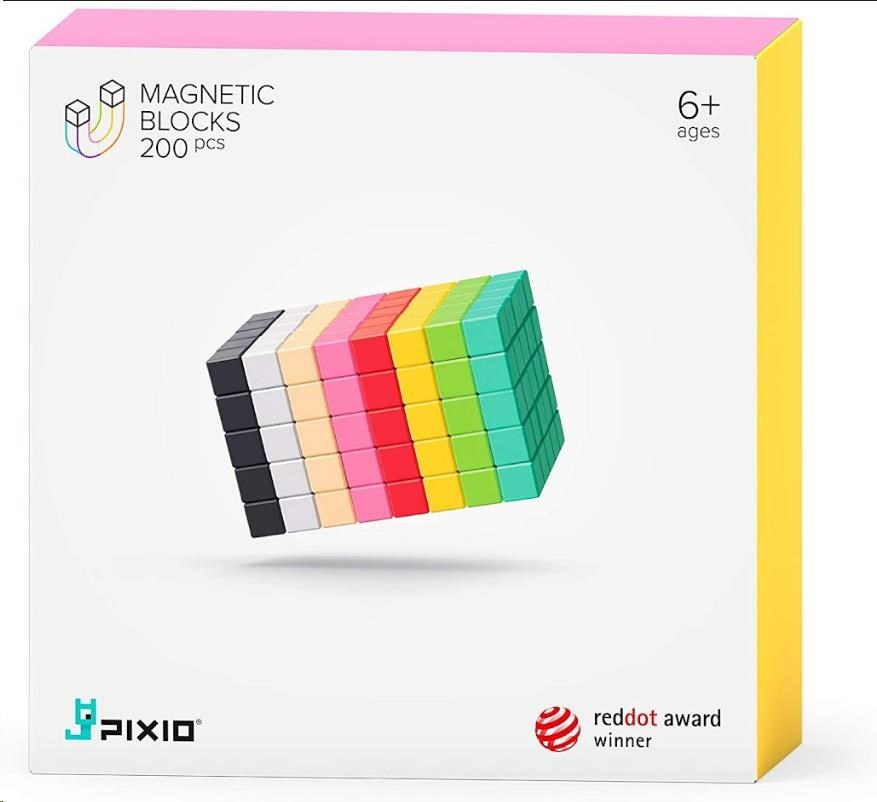 PIXIO-200 magnetická stavebnice0 
