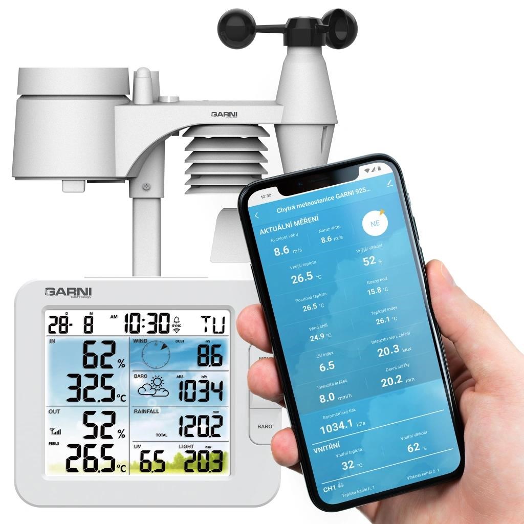 GARNI 925T - Chytrá meteorologická stanice1 