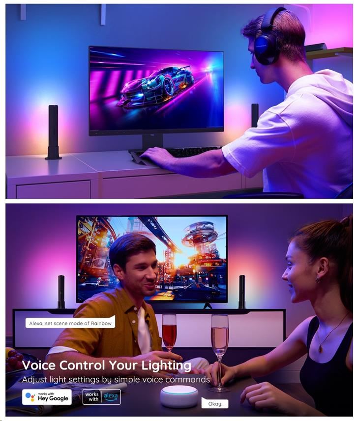 Govee Flow Plus SMART LED TV & Gaming - RGBICWW5 