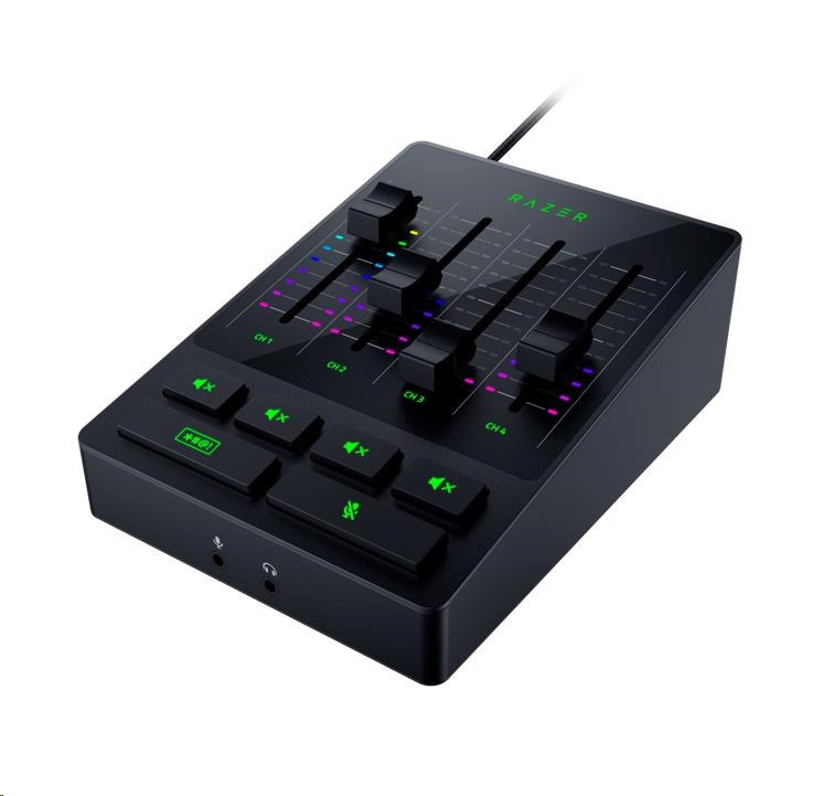 Razer směšovač zvuku Audio Mixer,  analogový,  USB-C2 
