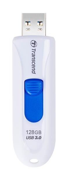 TRANSCEND Flash disk 128 GB JetFlash®790,  USB 3.1 (R:90/ W:40 MB/ s) biela/ modrá1 
