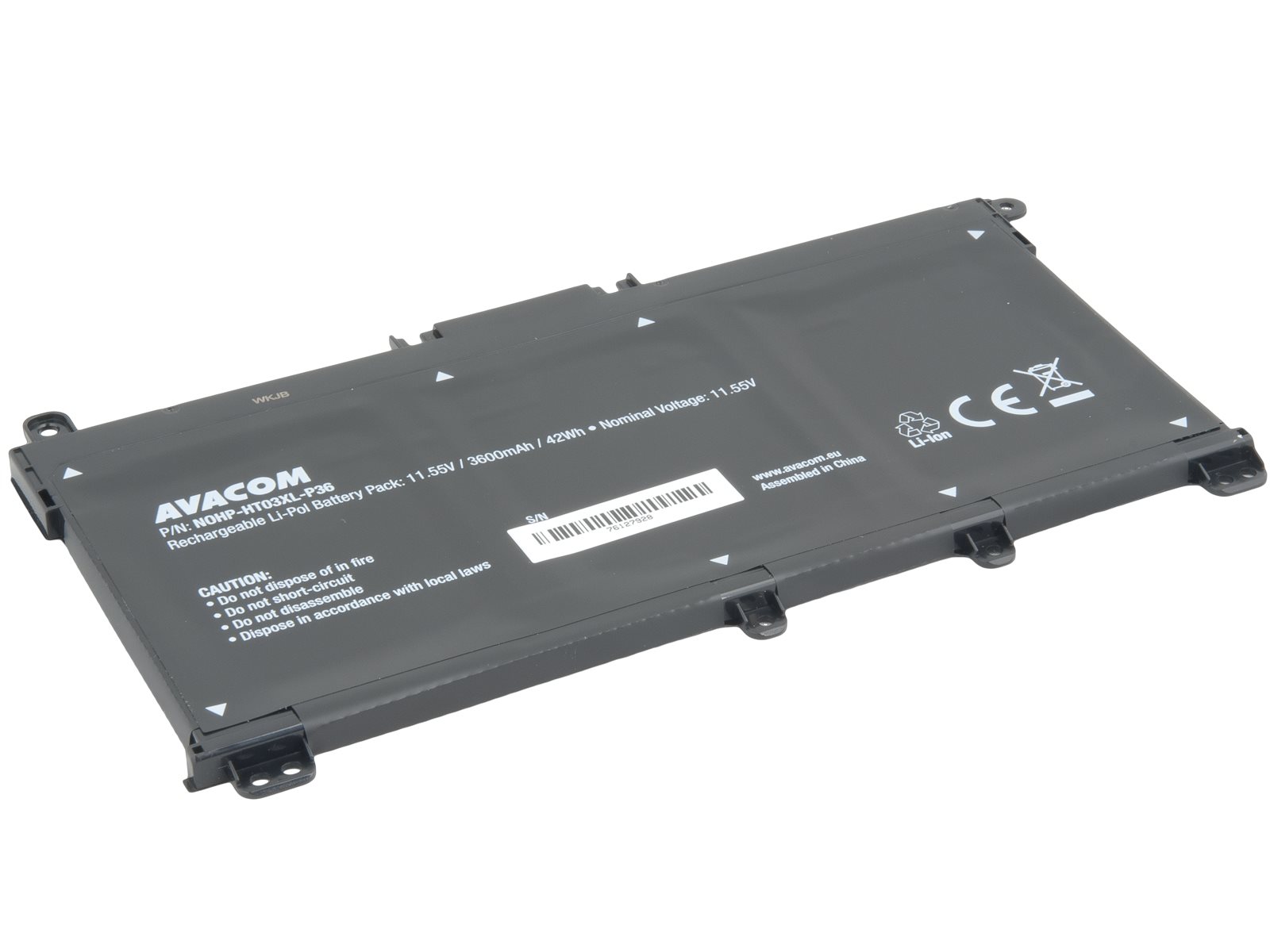 AVACOM batéria pre HP 240 250 G7,  Pavilion 14,  15 série HT03XL Li-Pol 11, 55V 3600mAh 42Wh0 