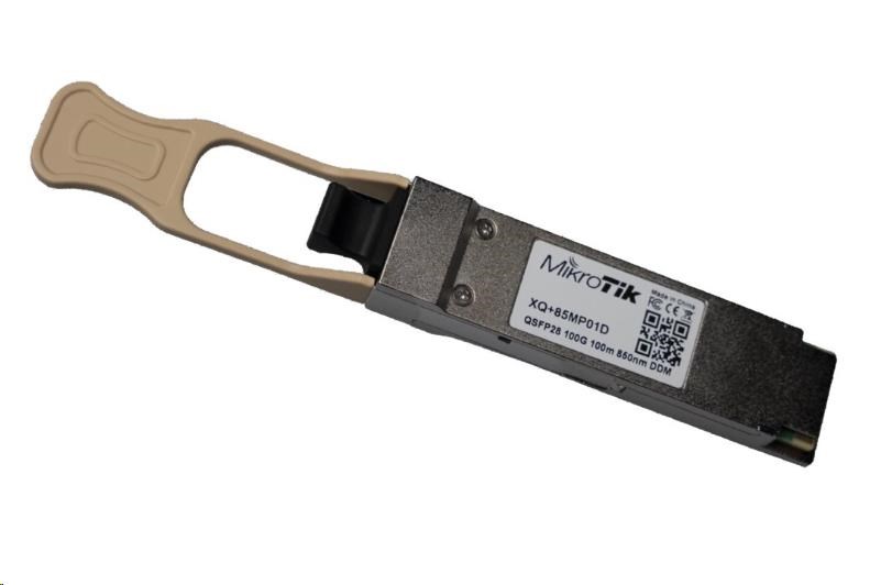 MikroTik QSFP28 optický modul XQ+85MP01D,  MM,  100m,  100G0 