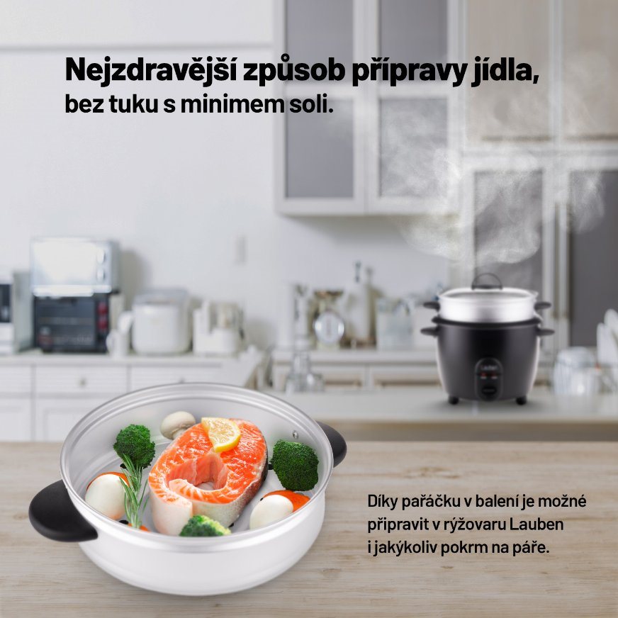 Lauben Rice Cooker 1800BC - rýžovar2 