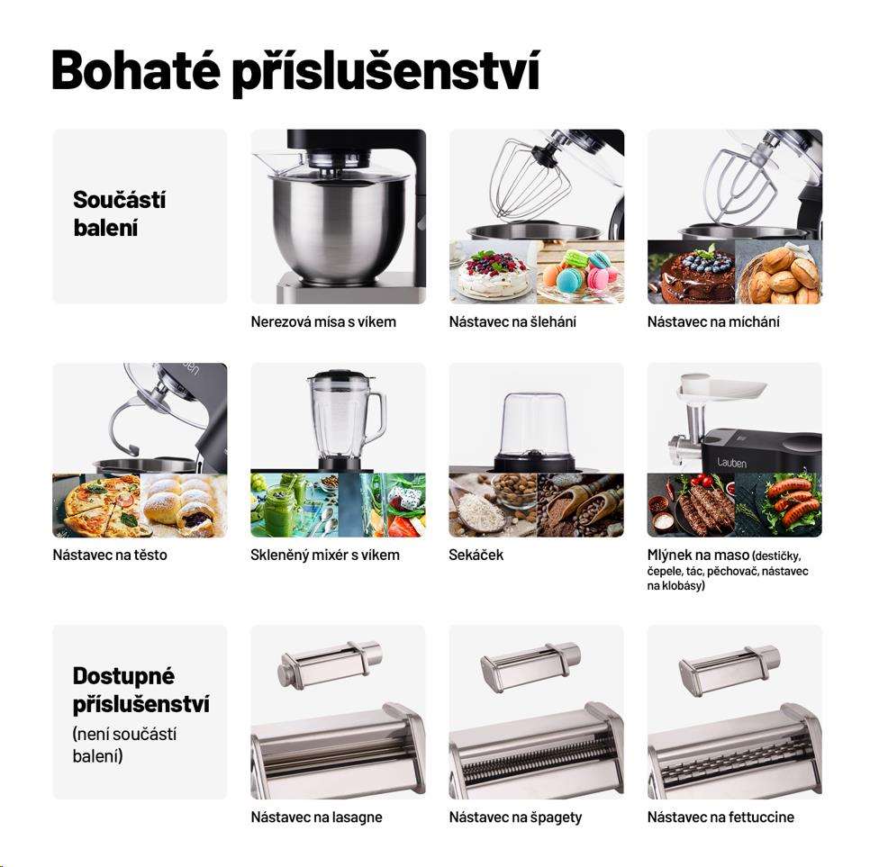Lauben Kitchen Machine 1200BC1 