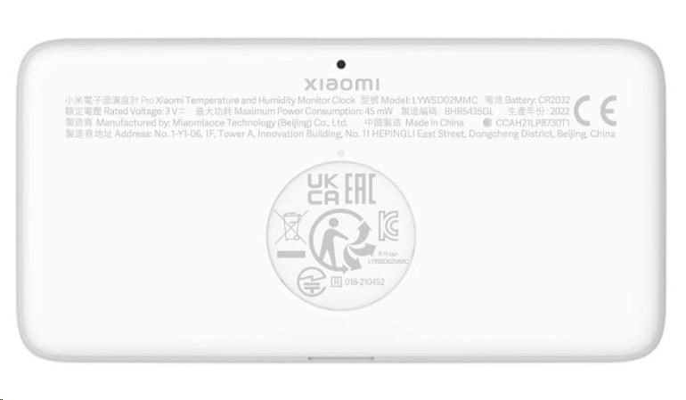 Xiaomi Temperature and Humidity Monitor Clock0 