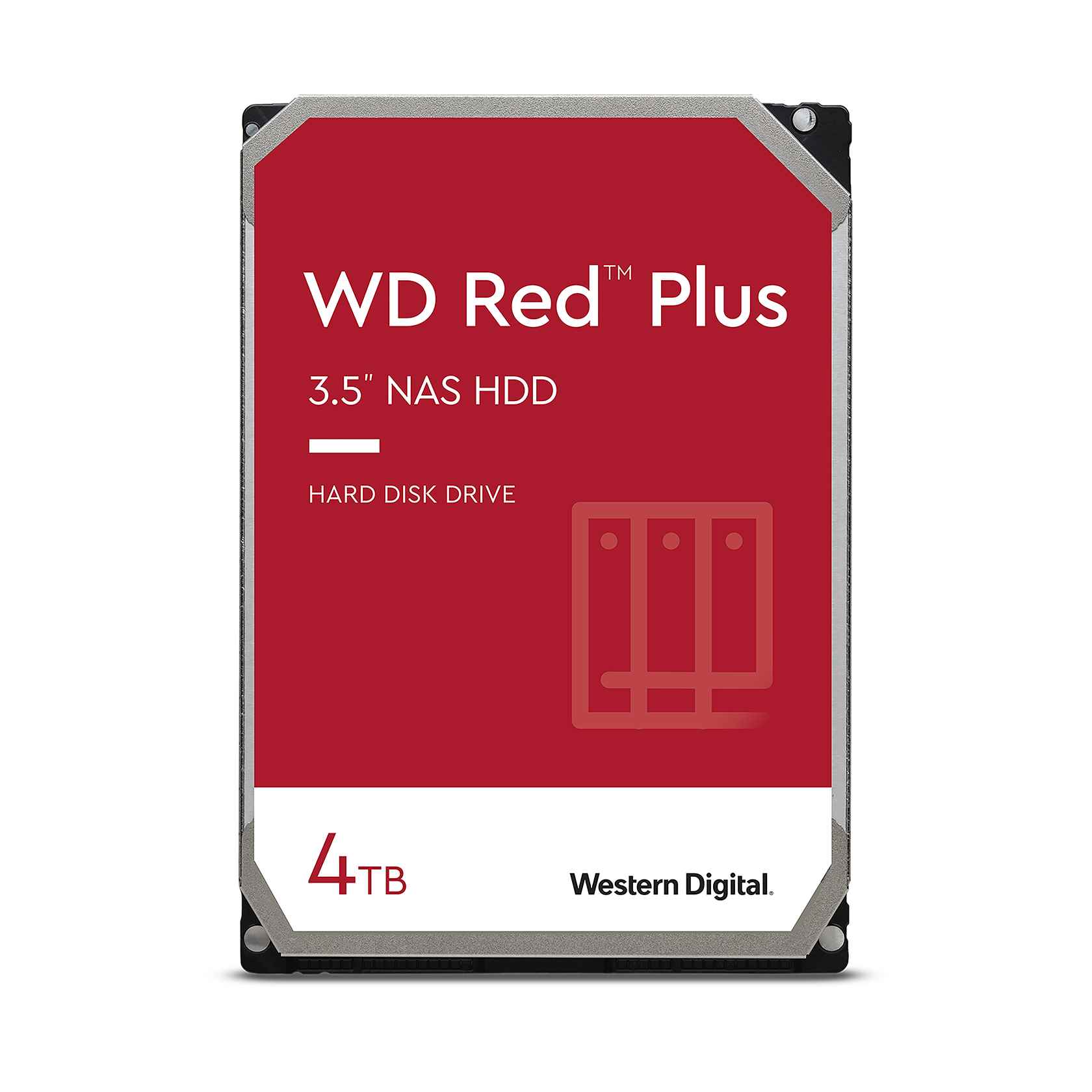 WD RED PLUS NAS WD40EFPX 4TB,  SATA III 3.5