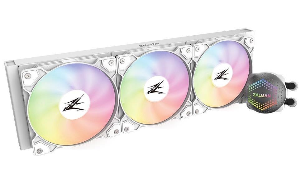 Zalman vodní chladič CPU ALPHA36 White /  3 x 120 mm /  PWM /  ARGB /  bílá0 