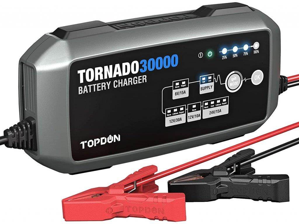 TOPDON nabíječka autobaterie Tornádo 300000 